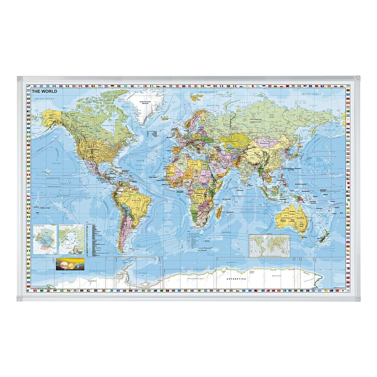 Franken Carte du monde  KA600W 