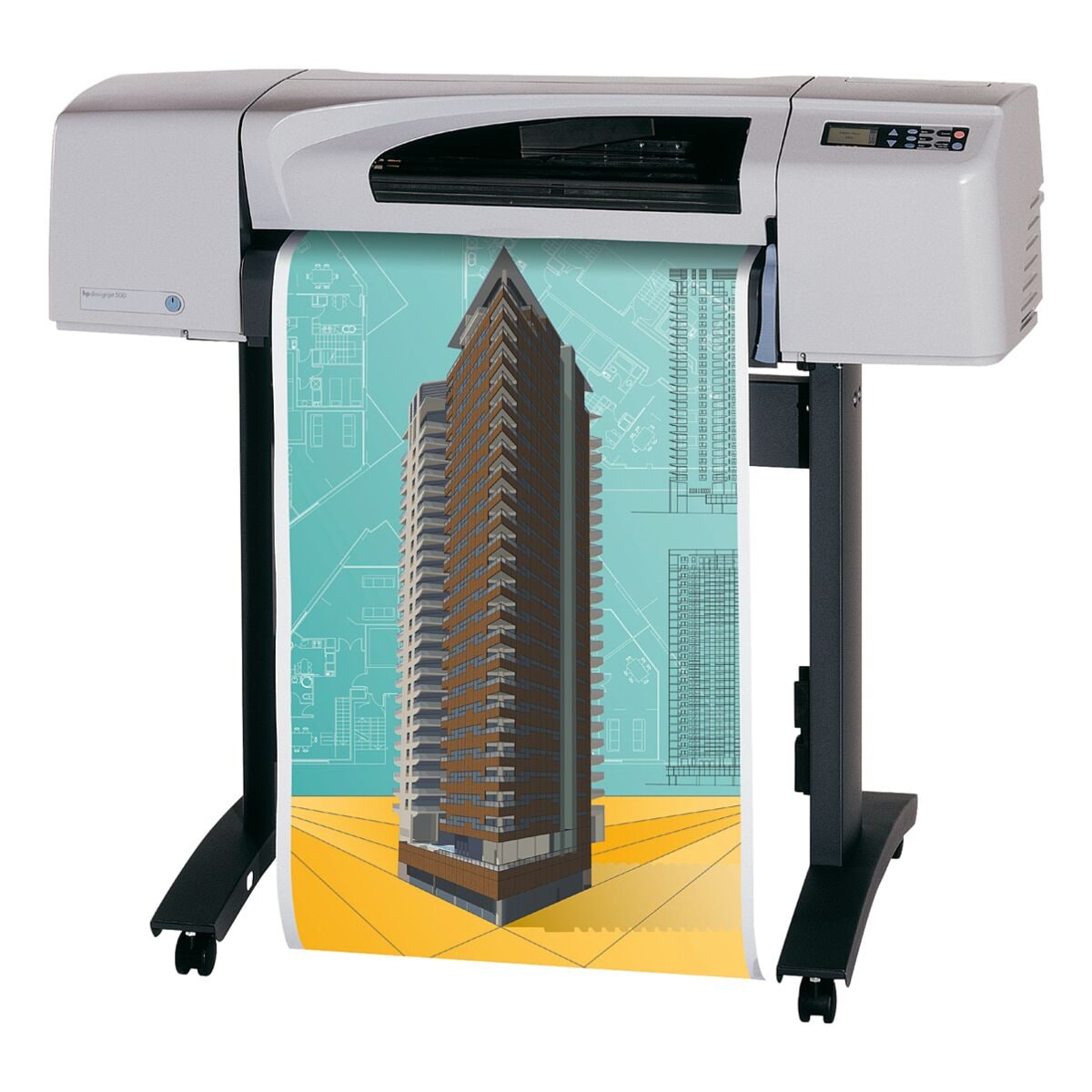 Inapa tecno cad Papier pour traceurs  CAD Economic  80 g/m 610 mm x 50 m