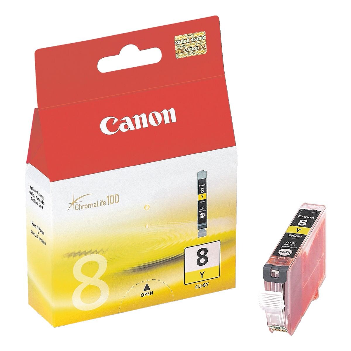 Canon Cartouche jet d'encre « CLI-8 Y »