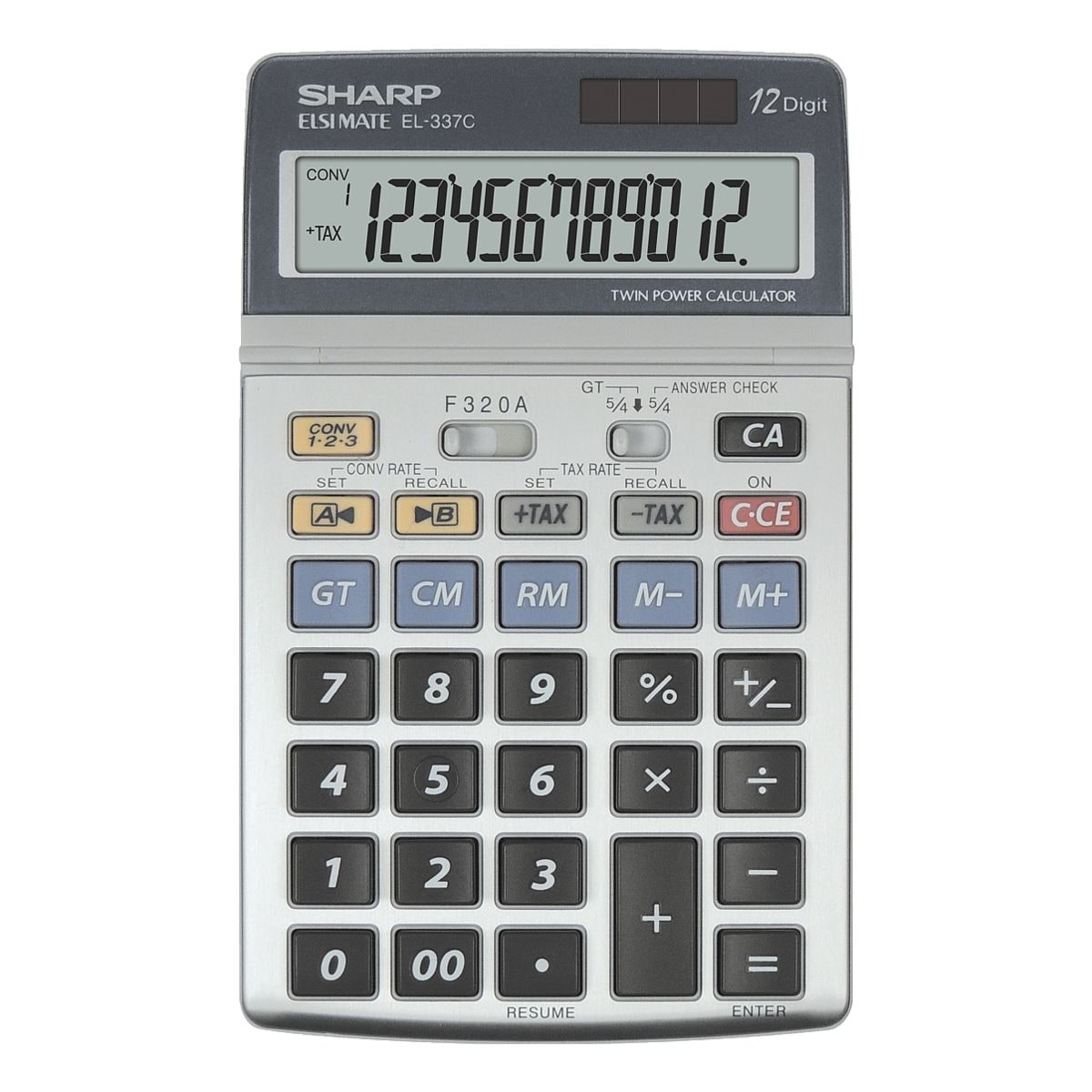 Sharp Calculatrice de bureau  EL-337G 