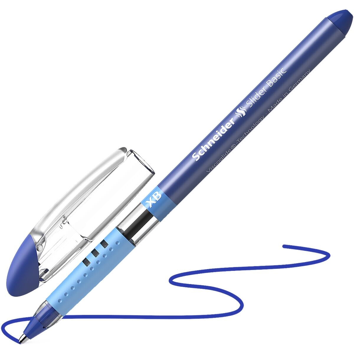 Schneider Slider Stylo-bille convenant aux documents officiels (noir uniquement)