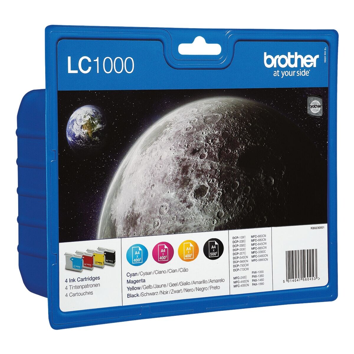 Brother Lot de cartouches  LC-1000VALBPDR 