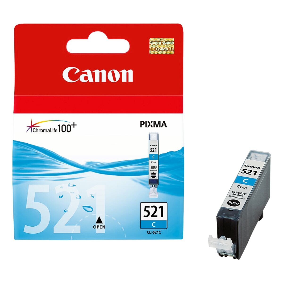 Canon Cartouche d'encre « CLI-521C »
