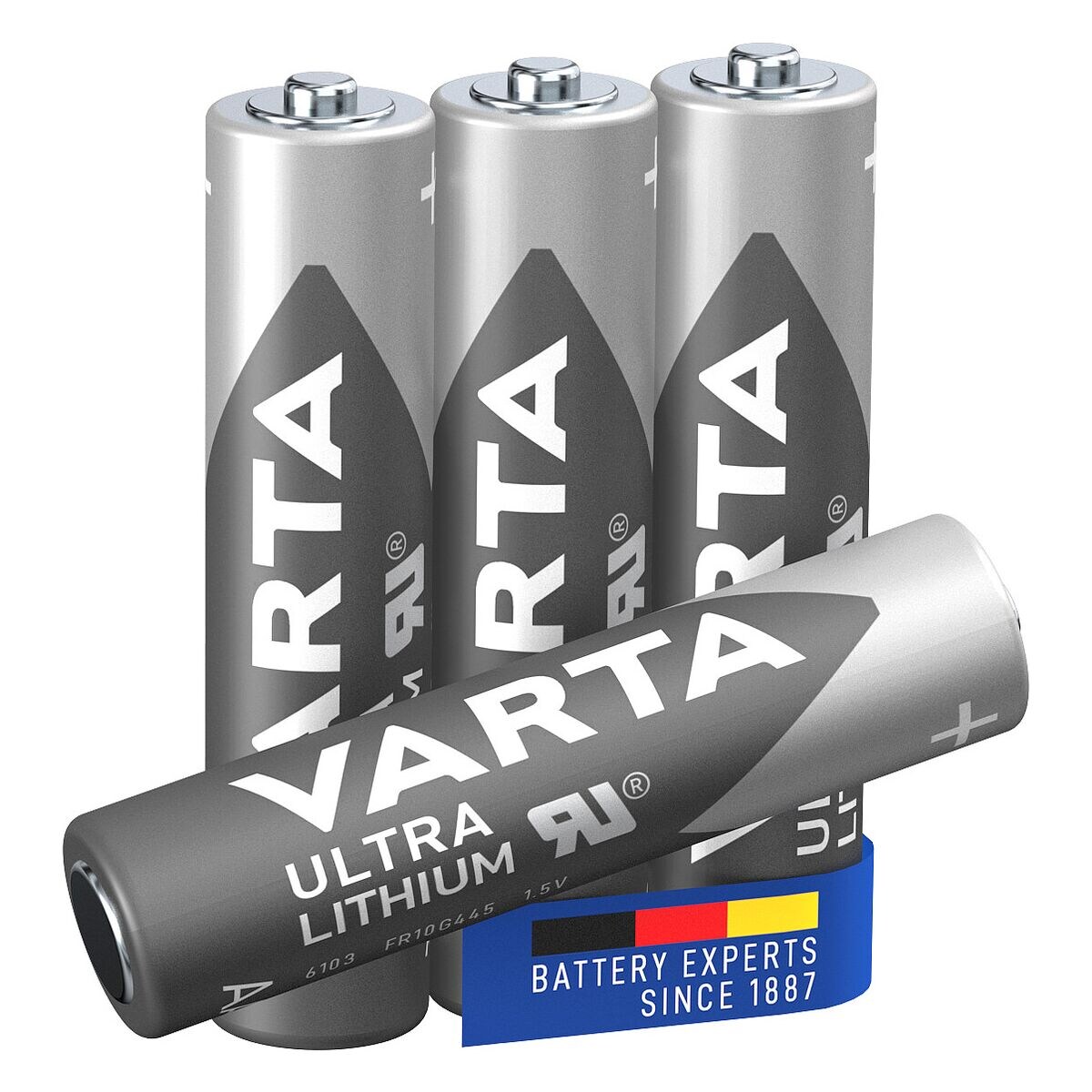 Varta Paquet de 4 piles « ULTRA LITHIUM » Micro / AAA / CR03