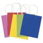 folia Paquet de 20 sacs en papier  BASIC  taille M - 5 couleurs