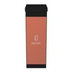 Poubelle noire 60 l - pour le métal