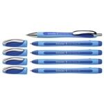 4x Schneider Slider Memo XB 1502 bleu Stylo-bille avec  blau gratis