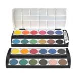 Coffret de peinture à l'eau - 24 couleurs