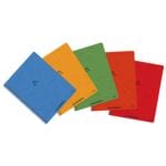 10x cahier  spirales A5  carreaux 4x8 mm