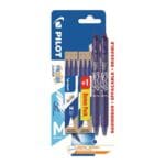 Stylo roller + mines  FriXion Ball Clicker 0.7  paquet bonus bleu