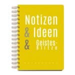 Carnet de notes  Notice A5 Notes & ides & traits d'esprit  A5 lign 100 pages