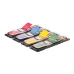 Marque-pages « Index Mini » 43,2 x 11,9 mm, rouge/bleu/jaune/vert