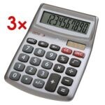 3x calculatrice de table  540 