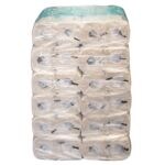 Rouleaux d'essuie-tout 3 épaisseurs « PURE », carton 100% recyclé - 24 rouleaux (12 paquets de 2 rouleaux)