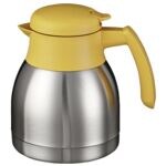 Carafe isotherme � Airpot � 1 L argent / jaune