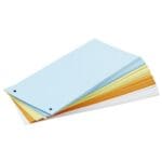 Bandes intercalaires 100 pièces 4 couleurs
