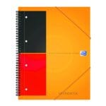 Oxford cahier  spirale pour business Meetingbook A4 lign, 80 feuille(s), avec intercalaires