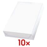 10x Papier photocopieur A4 - 5000 feuilles au total, 80 g/m²