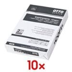 10x Papier photocopieur A4 OTTO Office Budget COPY - 5000 feuilles au total, 80g/m²