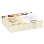 Fiches bristol d'apprentissage  CROCO  jaune A7 paysage lign