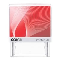 Colop Tampon auto-encreur personnalis  Printer 20  auto-encreur 4 lignes de texte sans logo