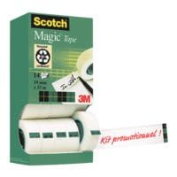 Scotch ruban adhsif Magic Tape 810, transparent/adhsion forte, 14 pice(s)