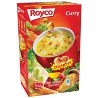 ROYCO Soupe curry avec crotons  Minute Soup 