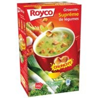 ROYCO Soupe lgumes avec crotons  Minute Soup 