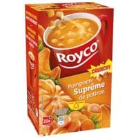 ROYCO Soupe de potiron  Pompoensuprme / Suprme de Potiron   avec crotons