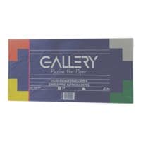 enveloppes GALLERY enveloppes 114 x 229 mm, DL+ 80 g/m sans fentre, fermeture  bande adhsive - 50 pice(s)