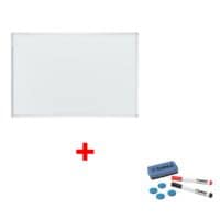 OTTO Office Tableau blanc, 90x60 cm avec Whiteboard Starterset »Basic«