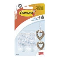 Command Paquet de 2 crochets en plastique  900g 