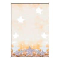 SIGEL Papier  motif  Glitter Stars 