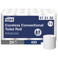 Tork papier toilette Advanced 2 paisseurs, blanc - 24 rouleaux (1 paquet de 24 rouleaux)