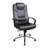 fauteuil de direction Topstar Comfort Point 50 microfibres avec pitement en acier toile Housse tissu avec accoudoirs