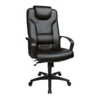fauteuil de direction Topstar Comfort Point 50 similicuir avec pitement noir toile Housse similicuir avec accoudoirs