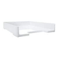 SIGEL Corbeille courrier Eyestyle, C4 ABS, empilable jusqu’ 5 pices