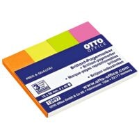 OTTO Office marque-page repositionnables Standard 50 x 15 mm, papier