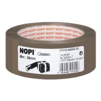 ruban adhsif d'emballage Nopi Classic, 38 mm de large, 66 m de longueur