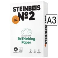 Papier recycl A3 Steinbeis Trend White - 500 feuilles au total