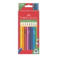 Faber-Castell Paquet de 10 crayons de couleur « Triangular Jumbo »