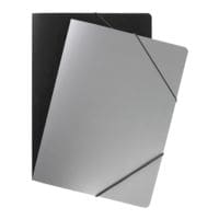 OTTO Office Premium Chemise  lastiques A4  Black&Silver 