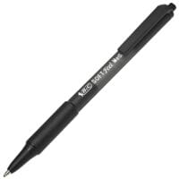 12x BIC Soft Feel Clic Grip Stylo-bille convenant aux documents officiels