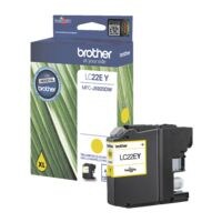 Brother Cartouche jet d'encre  LC-22EY 