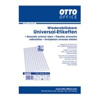 OTTO Office Lot de 6750 tiquettes universelles 17,8 x 10 mm