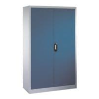 CP Armoire en acier armoire  portes battantes verrouillable, 120 x 195 cm