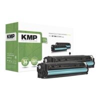 KMP Paquet de 2 toners quivalent HP  CE320A  128A