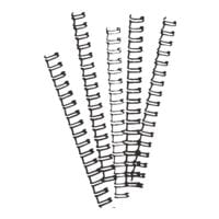Ibico Baguettes de reliure en métal - 21 anneaux / 8 mm