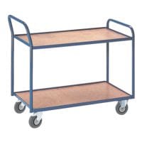 ROLLCART Table roulante avec 2 tages 99 x 59 cm