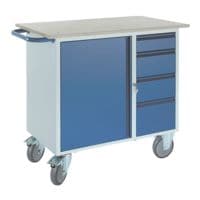 ROLLCART Servante d'atelier 4 tiroirs